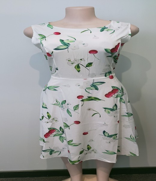 White Cherries Dress