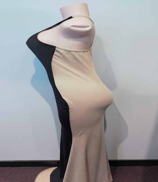 Ballgown Black w Tan Back