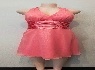 Peach / Halter neck / Knee Length 