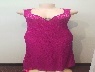 Pink Lace / Open Back / Floor Length