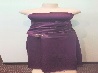 Violet Purple / Top Ruffle / Strapless / Floor Length