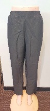 Black Pant / Elastic Waistband / Side Pockets