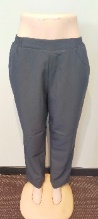 Blue Pant / Elastic Waistband / Side Pockets