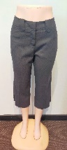 Black Pant / Side Pockets / Hook + Zip Front
